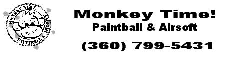 Monkey Time Paintball and Airsoft Banner